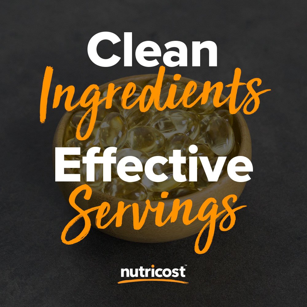 Nutricost Vitamine E 400 UI, usine certifiée NSF GMP pour fabrication fiable.