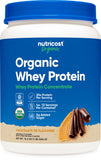Nutricost Protéine whey concentrée, chocolat beurre cacahuète, texture riche pour shakes