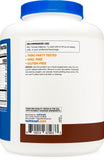 Pot Nutricost de 5 livres d’isolat whey chocolat, format pratique