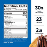 Nutricost Whey Protein Isolate chocolat beurre de cacahuète dans un shake prêt.