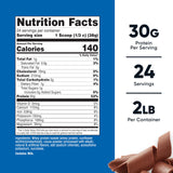 Nutricost Protéine Isolée de Petit-Lait lait chocolat – mélange crémeux qui se prépare rapidement.
