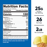 Nutricost Whey Protein Pineapple avec scoop visible : dose précise pour vos smoothies.