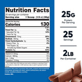 Nutricost protéine whey chocolat – poudre facile à mélanger pour shakes.