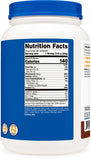 Nutricost Whey Protéine emballage 2 lbs, poudre prête à mesurer.