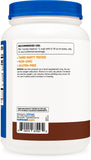 Nutricost Whey Protéine étiquette certifications, affiche les labels Kosher et Halal.