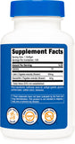 Nutricost zéaxanthine lutéine - emballage clair et sûr en rayon