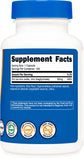 Nutricost Zinc Bisglycinate 50 mg, vue détaillée des gélules véganes pour routine saine.