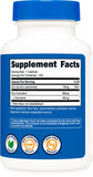Nutricost Zinc Carnosine – usage quotidien facilité par posologie simple en capsule.