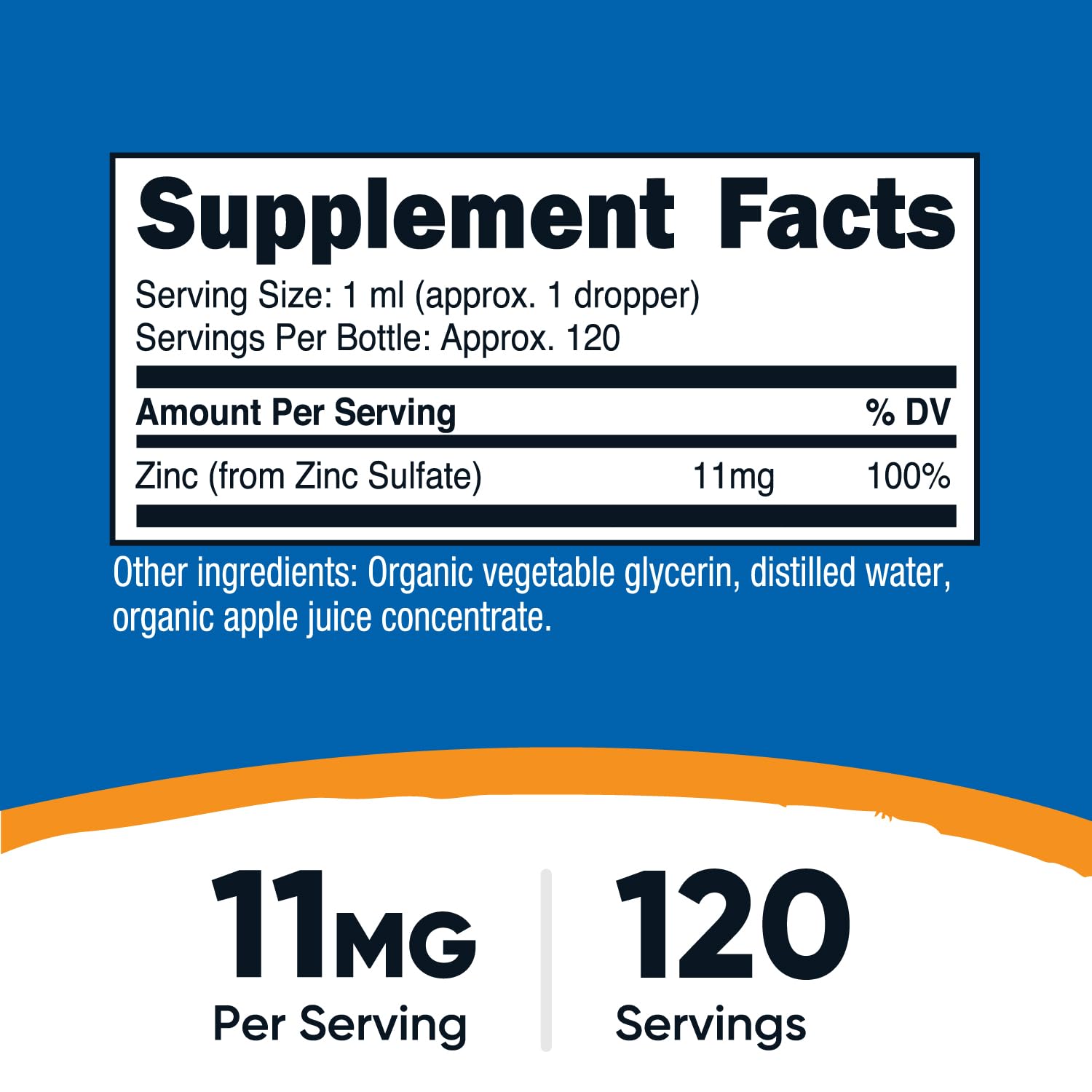 Nutricost Zinc Ionique Gouttes : compte-gouttes précis pour dosage facile.