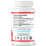 Nutridom Panax Ginseng Rouge – bénéfices quotidiens potentiels pour le bien-être.