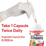 Nutridom Panax Ginseng Rouge – bureau et concentration pendant la journée.