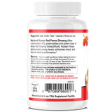 Nutridom Panax Ginseng Rouge – utile en voyage pour rester alerte.