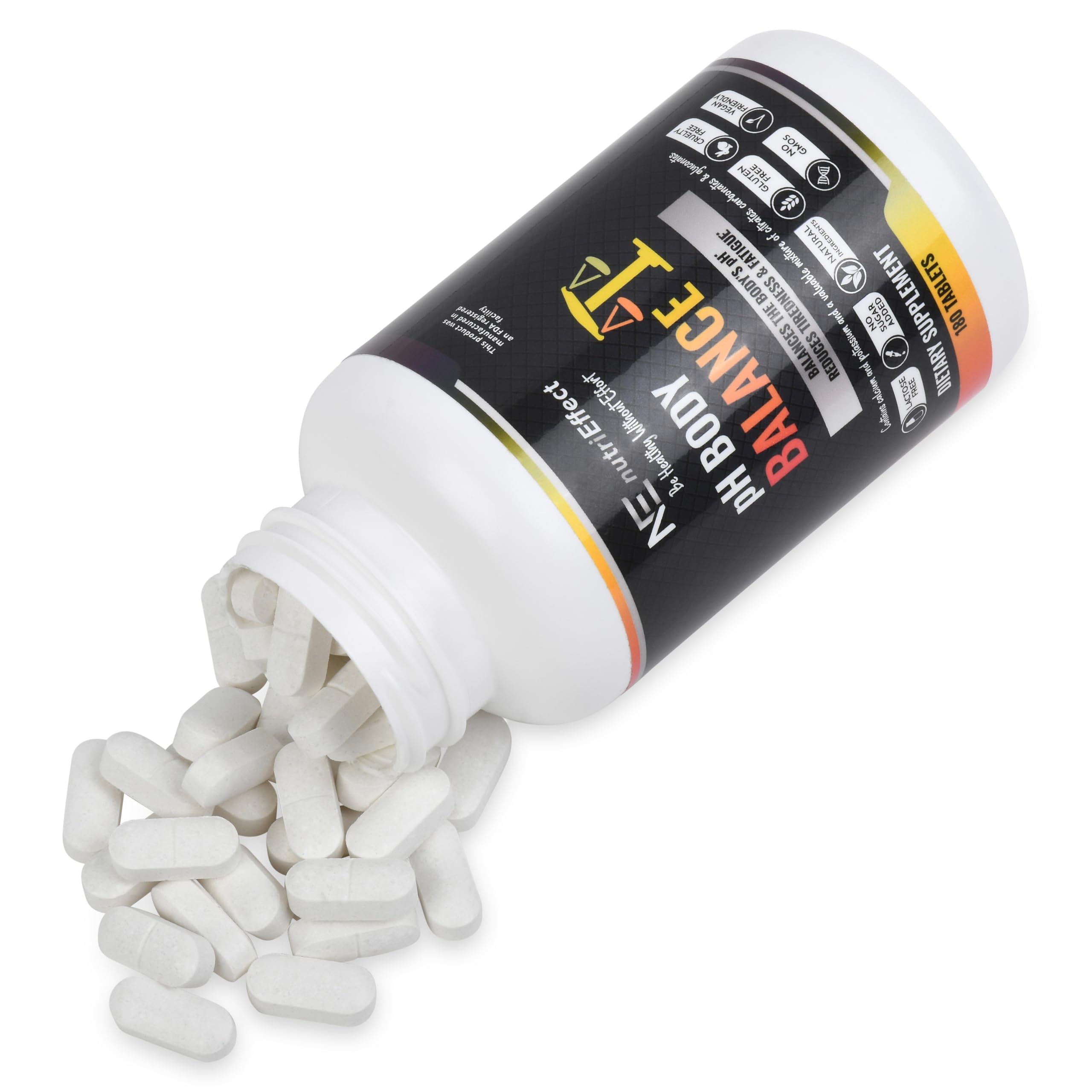 nutriEffect flacon pratique de 180 comprimés pour une utilisation durable
