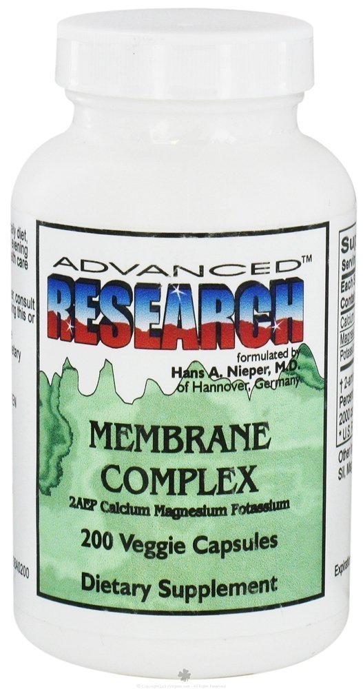 Membrane Complex de Nutrient Carriers-Advanced Research, capsule végétale avec calcium, magnésium et potassium