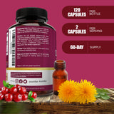 NutriFlair D-Mannose: extrait de pissenlit favorise le drainage naturel