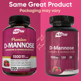 NutriFlair D-Mannose: capsules 1200 mg par dose, pratique et simple