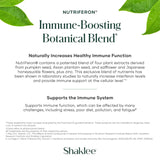 Shaklee NutriFeron: extrait botanique de quatre plantes pour renforcer l'interféron.