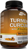 NutriFlair Turmeric, dosage quotidien: 2 capsules pour une utilisation durable.