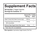 NutriFlair Curcuma Capsules, emballage: facile à repérer et à transporter.