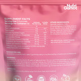 Gomme NutriGamot en gros plan, texture fruitée idéale après l’entraînement.