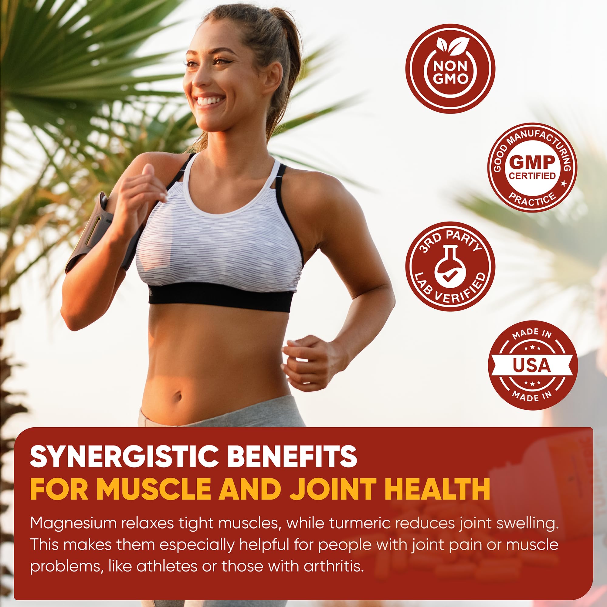 Nutriganix Turmeric Tranquility boite emballage: emballage sûr et pratique.