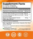 Nutriganix Turmeric Tranquility capsules emboitees: capsules faciles à avaler et assimilables.