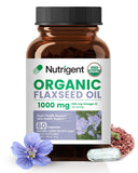 Nutrigent Huile de Lin — capsules à pression froide pour absorption optimale.