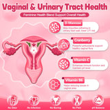 NutriGut Probiotiques Femmes – image des 10 souches, capsules faciles à prendre.