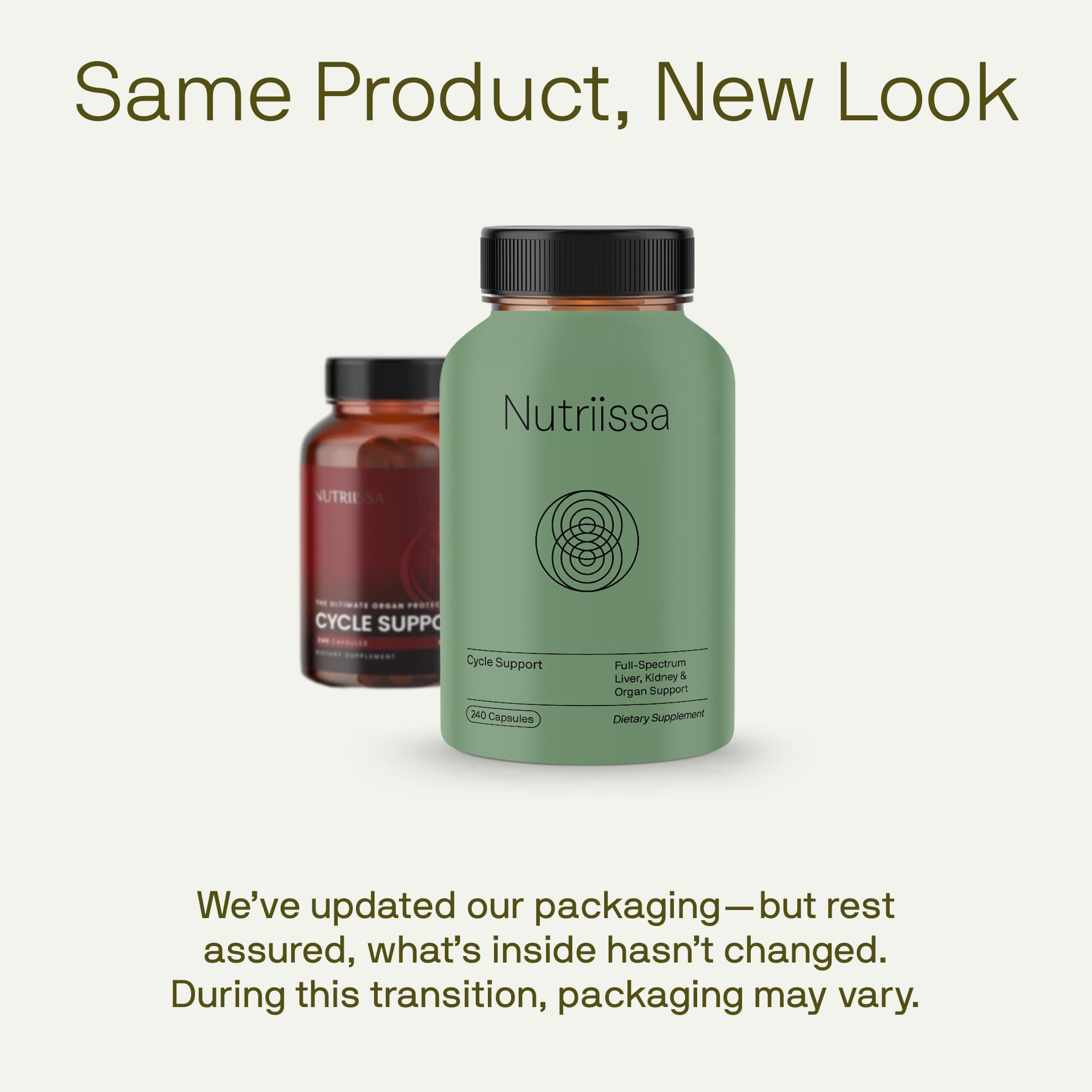 Nutriissa Cycle Support – capsules visibles, soutien rein et detoxification.