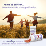 NutriMagic Bocal Gommes Safran: présentation claire et dosage facile.