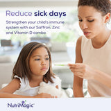 NutriMagic Enfant Mange Gomme Quotidienne: routine saine et pratique pour l'apprentissage.