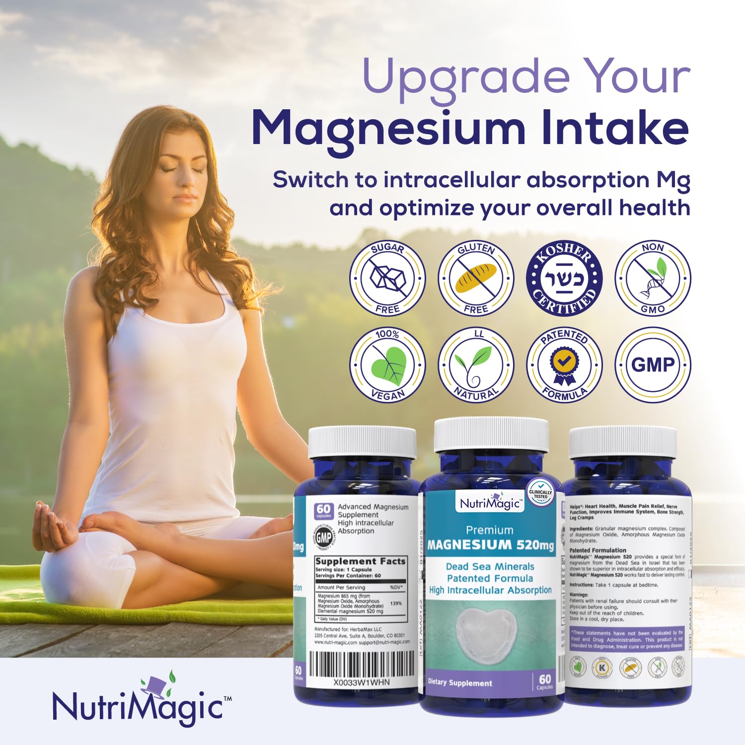 NutriMagic : soutien cérébral et nerveux grâce à une biodisponibilité élevée.