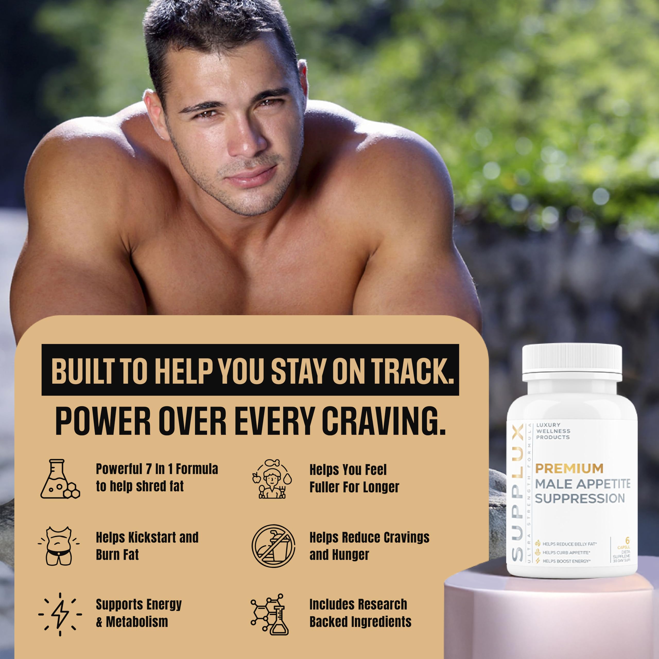 Nutrimend IQ – utilisateur avec emballage, intégration facile dans la routine.