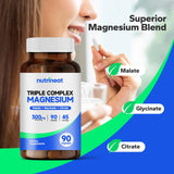 NutriNeat Triple Magnésium – capsules avec absorption élevée et énergie durable.