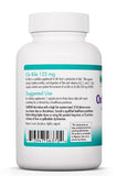 Gélules hypoallergéniques NutriCology Ox Bile 125 mg pour une utilisation quotidienne