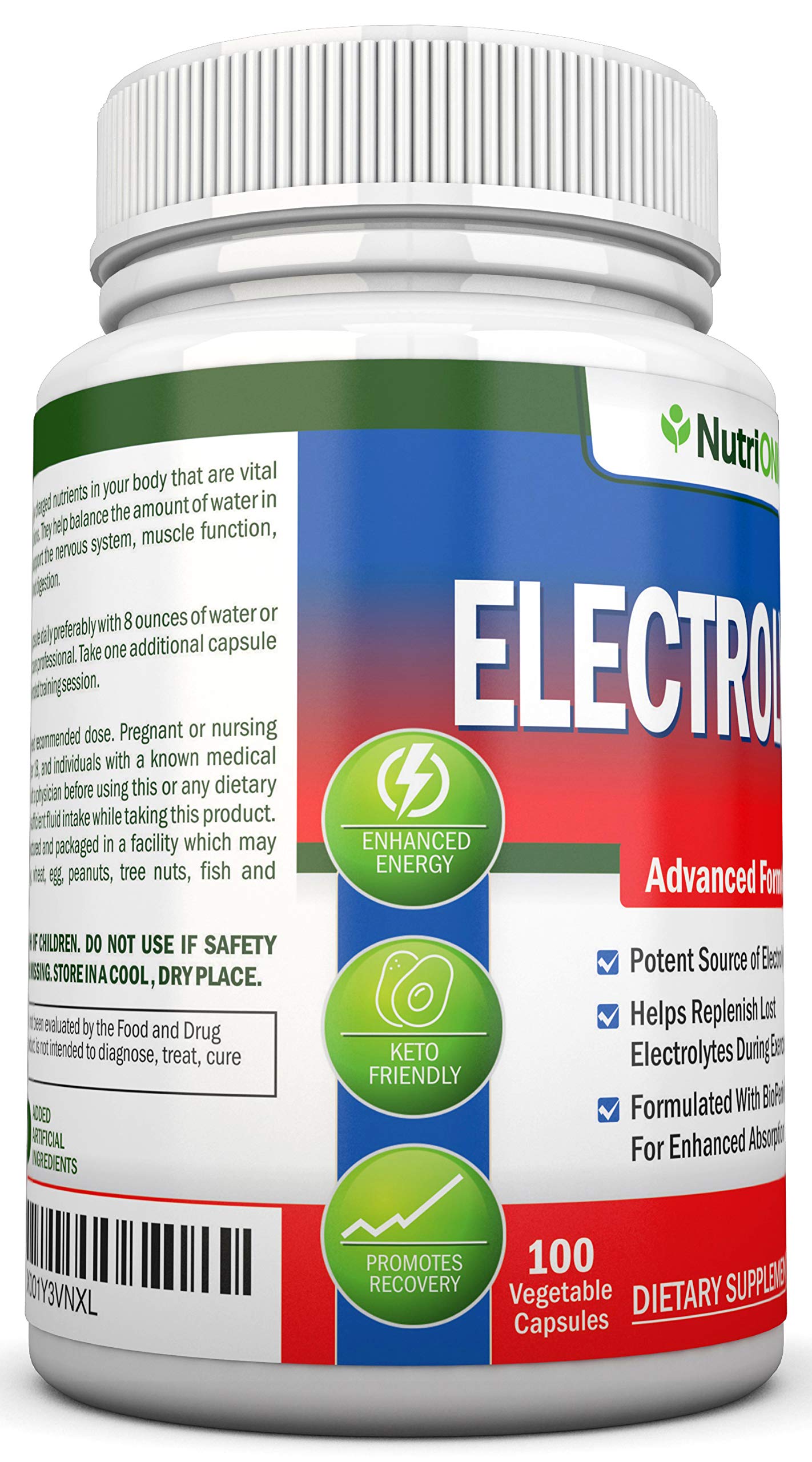 NutriONN Électrolytes: idéal après l'exercice pour renouveler l'hydratation.