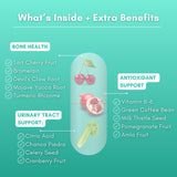 NutriONN Uric Acid Flush – extrait cerise acidulée, parfum naturel.