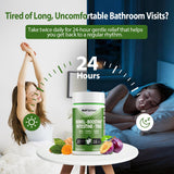 NutriShpere capsules probiotiques — prébiotiques FOS et inuline nourrissent les bonnes bactéries.