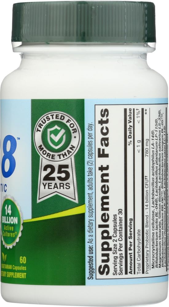 Nutrition Now PB 8 Acidophilus, capsule à prendre quotidiennement pour une routine saine.