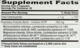 Nutrition Now PB 8 Acidophilus, flacon pratique, idéal lors de voyages et décalages d'alimentation.