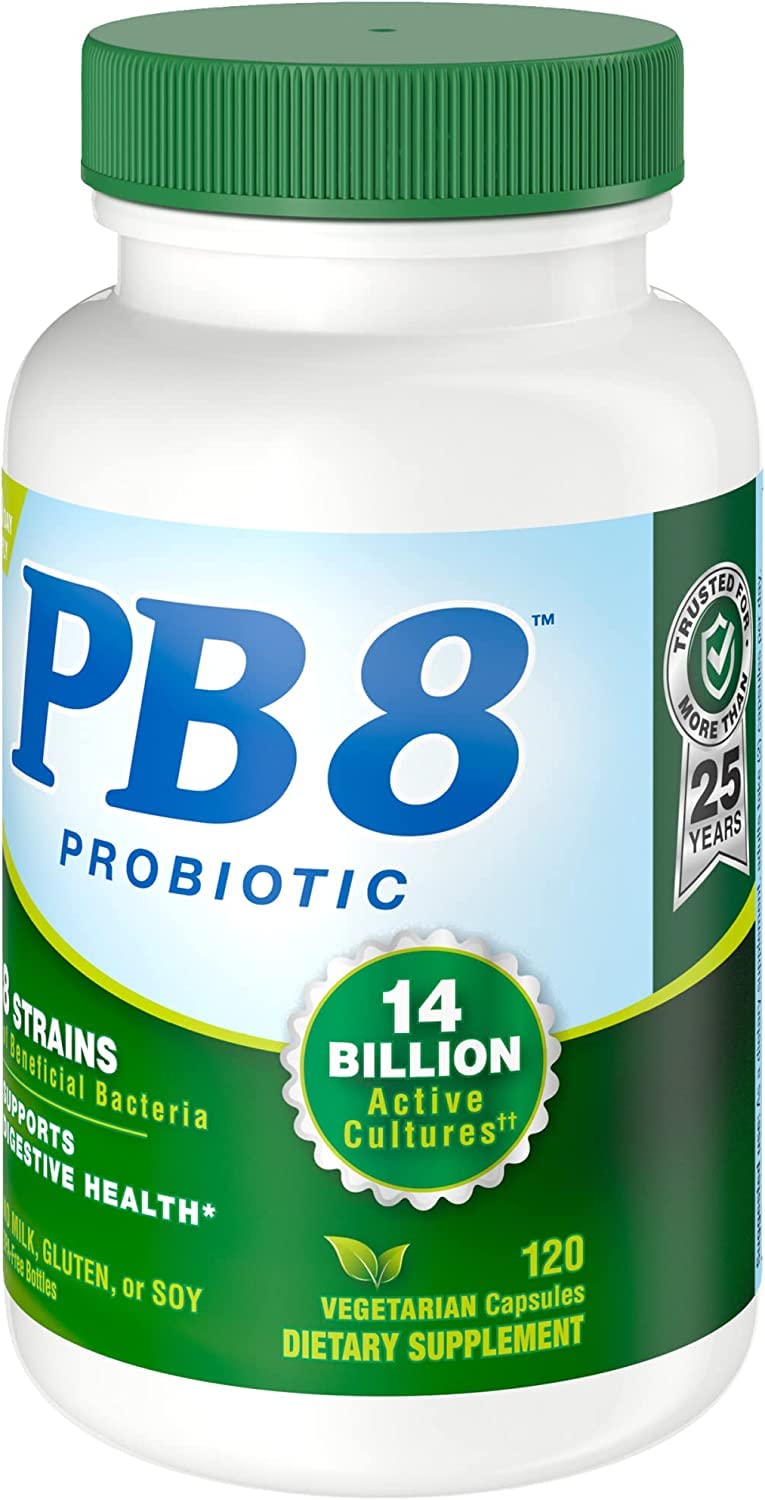Nutrition Now PB8 – bouteille de capsules pratiques pour le quotidien.