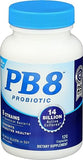 Nutrition Now PB8 Probiotiques - capsules-120, prise quotidienne pratique.