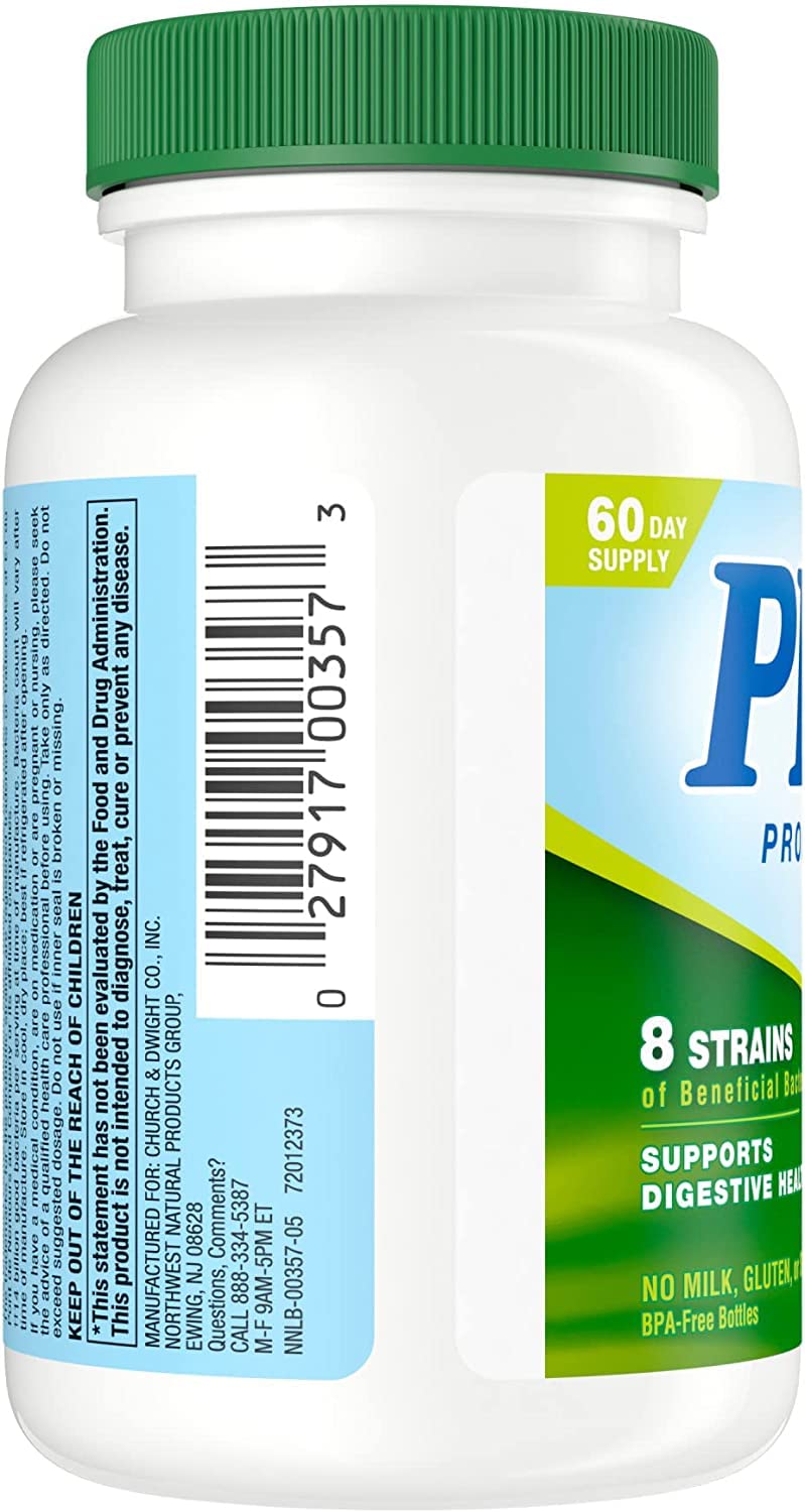 Nutrition Now PB8 Probiotique Acidophilus végétarien — formule sans lait pour les intolérants