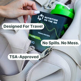 Nutrition On The Go – sachet créatine 5 g pour entraînement pratique.
