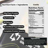 Nutrition On The Go – sachet ouvert facile à mélanger dans l'eau.