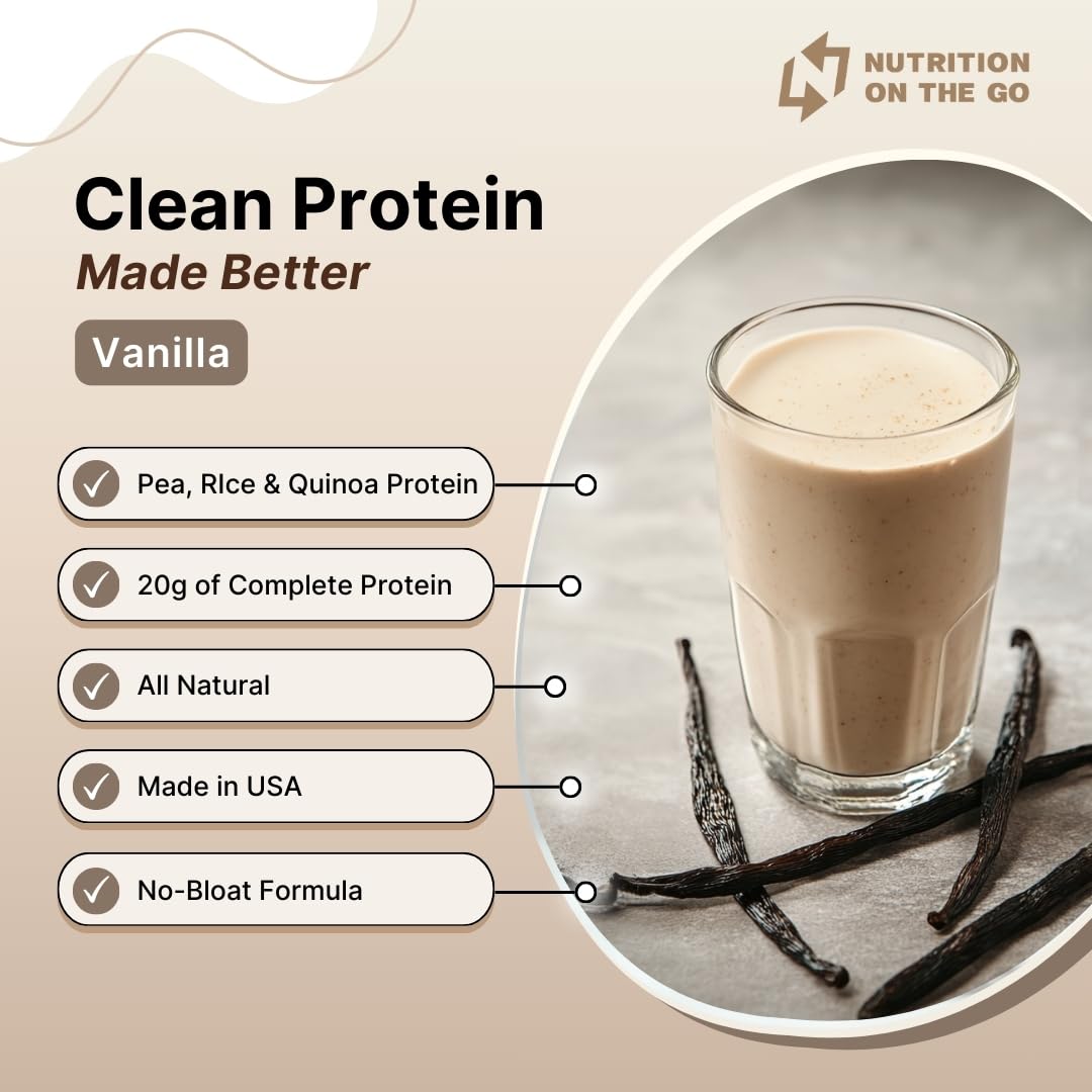 Nutrition On The Go – sachet sans tubes, élimine le rangement encombrant.