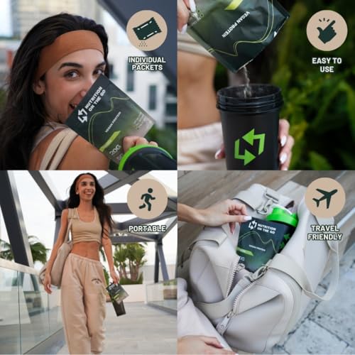 Nutrition On The Go – goût vanille naturel, texture lisse et agréable.