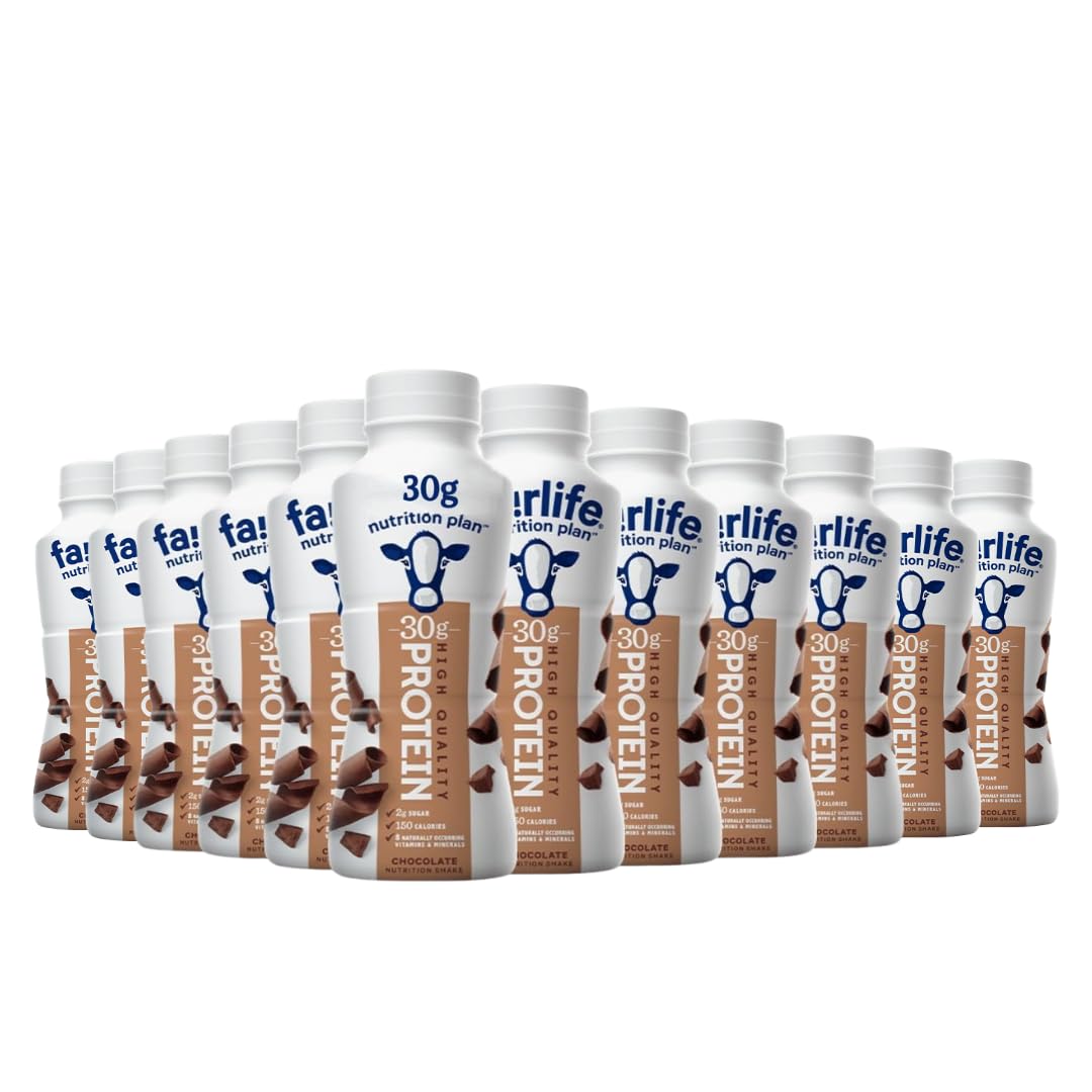 Nutrition PIan boisson protéinée chocolat, texture onctueuse et 30 g de protéines par portion.