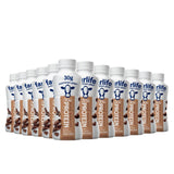 Nutrition PIan boisson protéinée chocolat, texture onctueuse et 30 g de protéines par portion.
