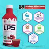Nutritional Designs LPS dosettes individuelles, faciles à emporter pour une collation protéinée.